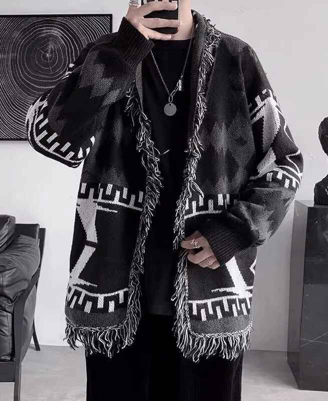 Japanese Brand × Vintage Boho bohemian hippie cardigan Size US XL / EU 56 / 4 - 1 Thumbnail