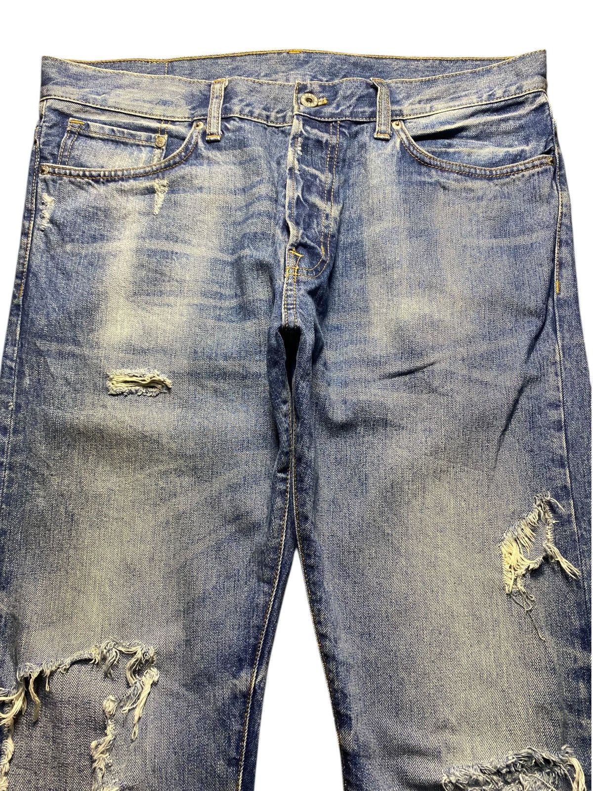 Japanese Brand Vintage Japan Brand &Denim Distressed Style Jeans Size US 36 / EU 52 - 3 Thumbnail