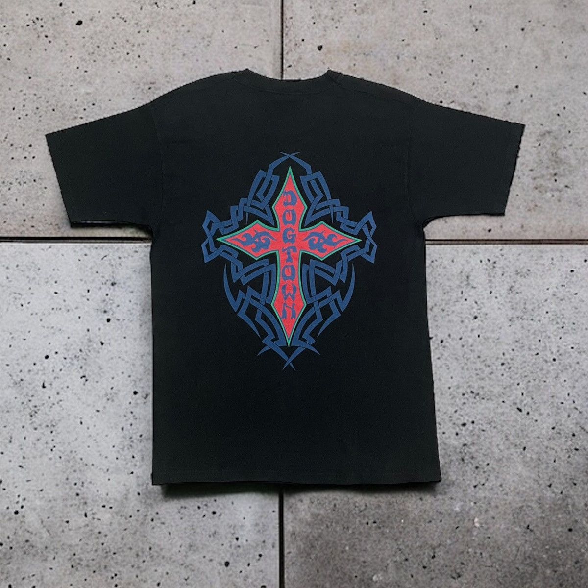 image of Archival Clothing VTG 90’S Fruit Of The Loom Dog Town in Black, Men's (Size Large)