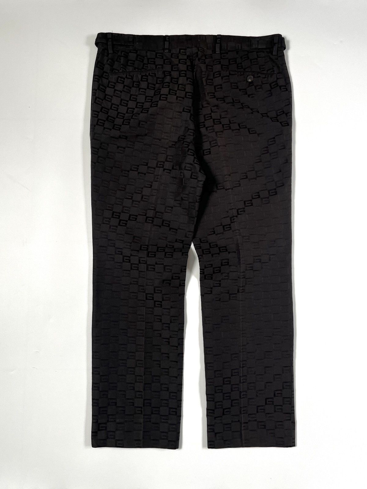 Gucci 🔥RARE🔥 Gucci by Tom Ford AW2000 monogram trousers Size US 34 / EU 50 - 13 Thumbnail