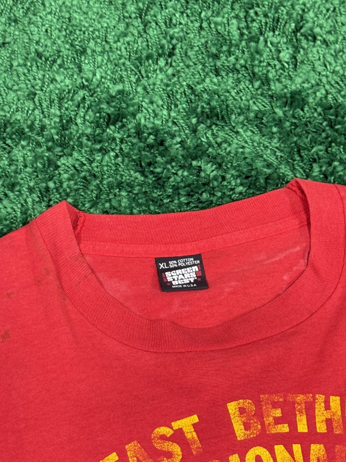 Other Thrashed Vintage Christ Cross Screen Stars Lightning Tee Size US XL / EU 56 / 4 - 5 Thumbnail
