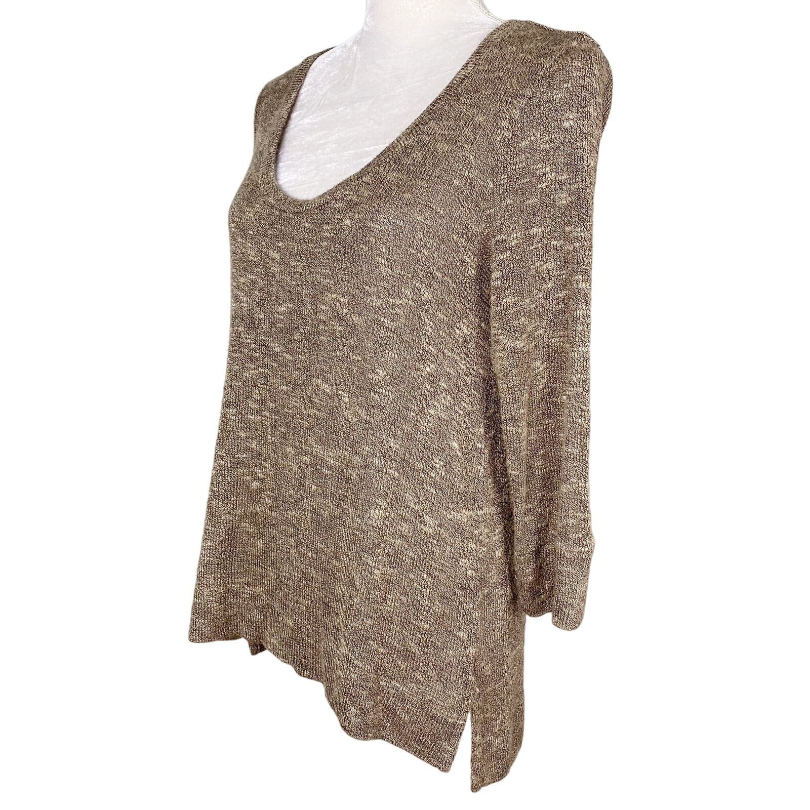 Other Soft Joie Sweater Small Boat Neck Beige Lightweight Size S / US 4 / IT 40 - 4 Thumbnail