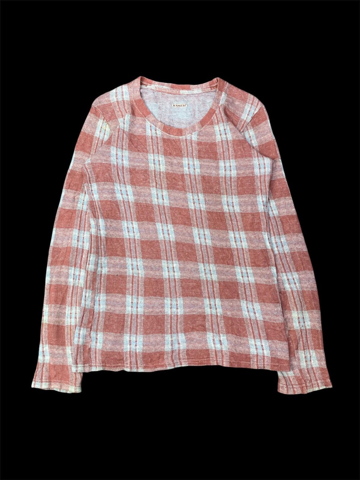 Designer × Japanese Brand × Kapital Kountry Vintage kapital tartan leather Size US S / EU 44-46 / 1 - 2 Thumbnail