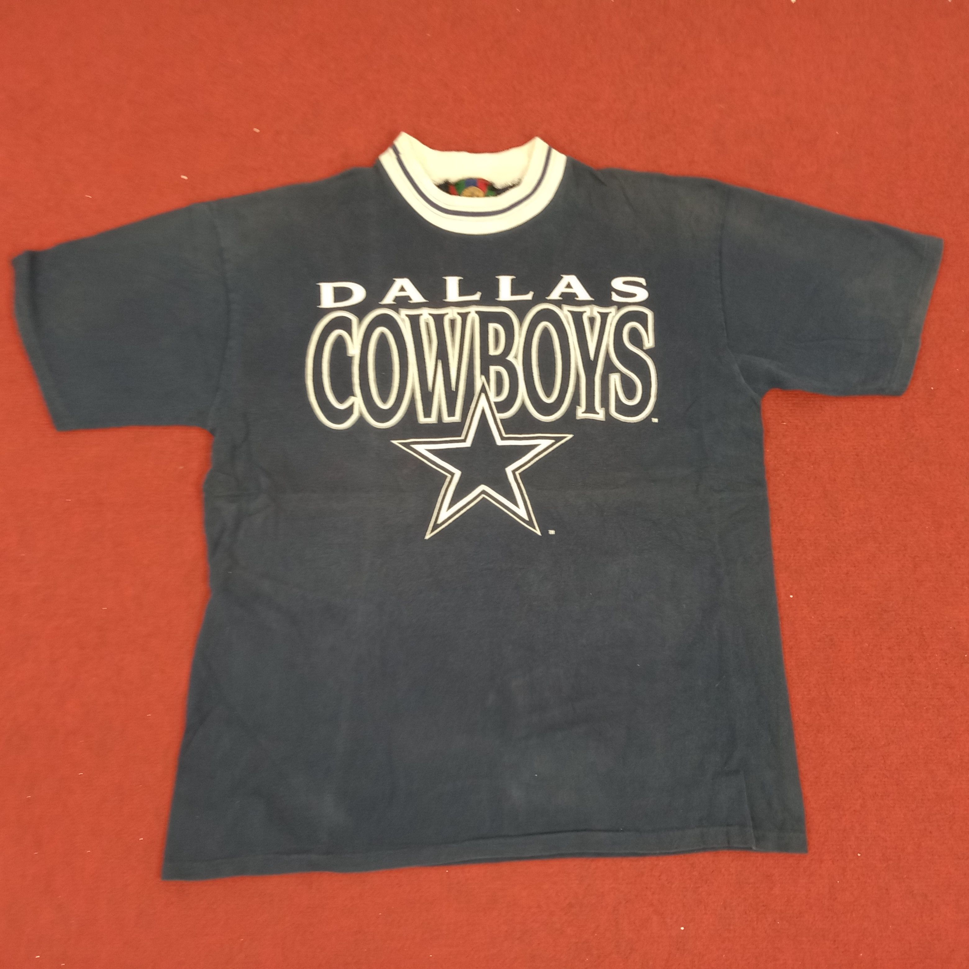 NFL Dallas Cowboys American Sports NFL Football Vintage Tshirt Size US XL / EU 56 / 4 - 1 Thumbnail