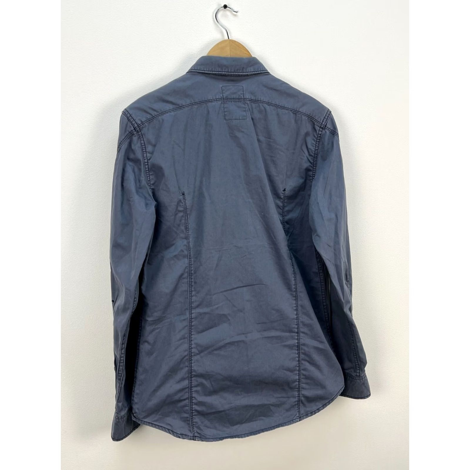 G-Star G-Star Raw ARC 3D Long Sleeve Shirt Western Size M MensButton-Up Collared Regular Fit Pockets Gray Blue Vintage Size US M / EU 48-50 / 2 - 3 Thumbnail