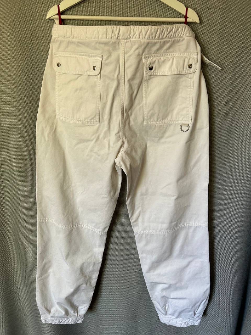 Prada Archive Prada Cargo White Denim Pants Size US 34 / EU 50 - 4 Thumbnail