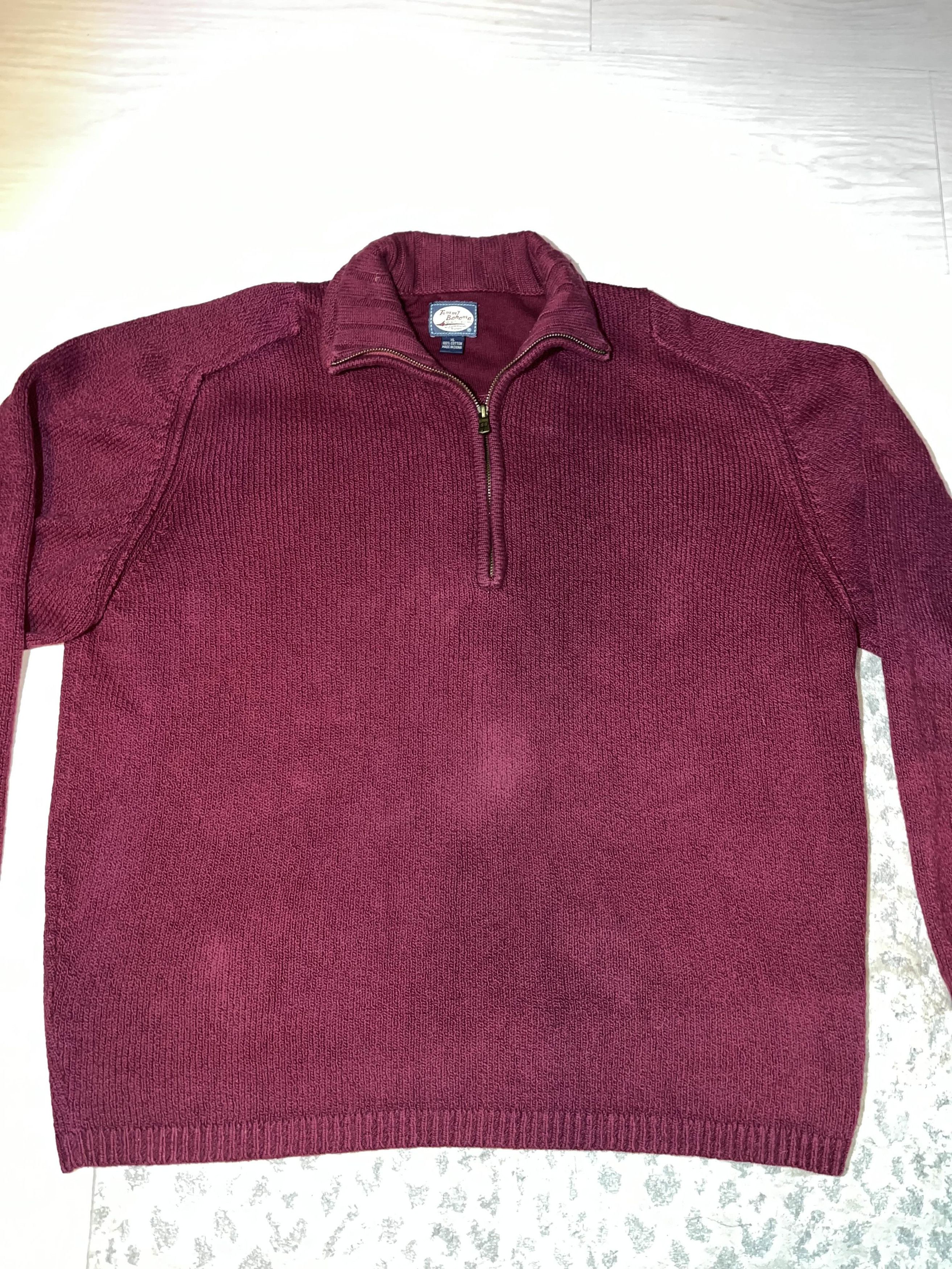 Tommy Bahama Tommy Bahama Quarter Zip Sweater Size US XL / EU 56 / 4 - 2 Thumbnail