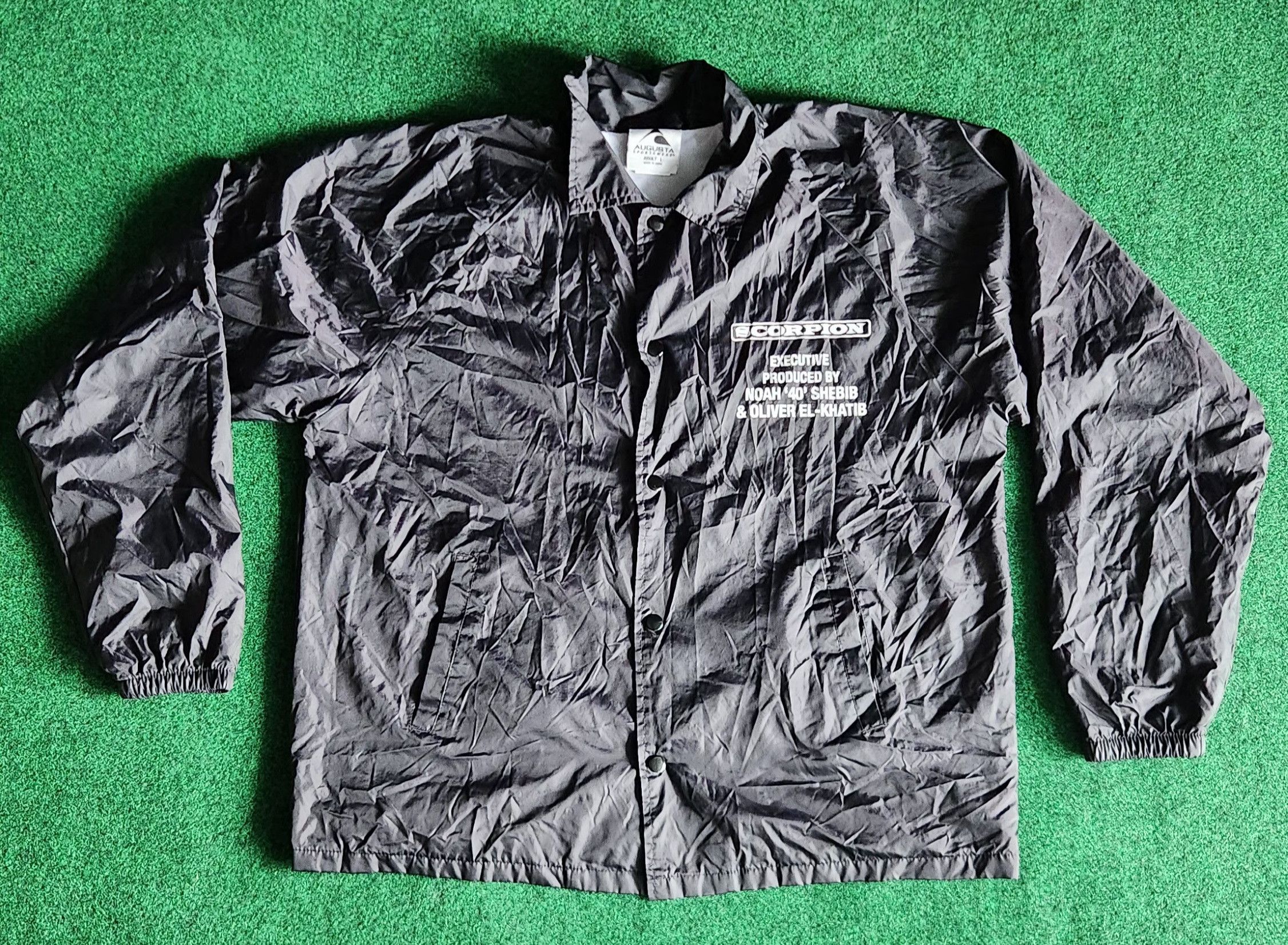 Augusta Sportswear Drake Scorpion Rare OVO 2018 Tour Windbreaker Jacket L Size US L / EU 52-54 / 3 - 1 Thumbnail