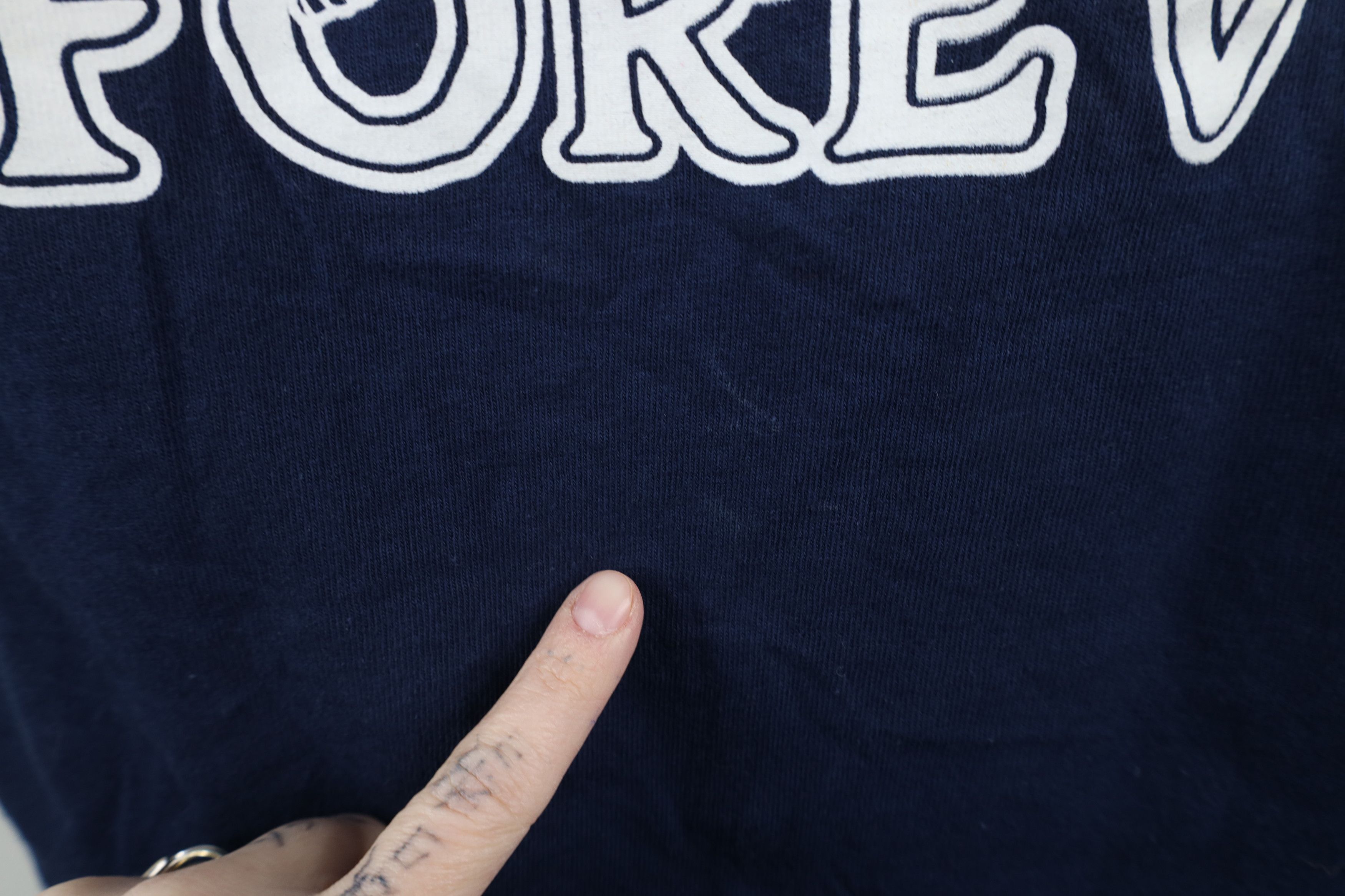 Vintage Streetwear A**holes Live Forever Reaper T-Shirt Navy Blue Size US L / EU 52-54 / 3 - 5 Thumbnail