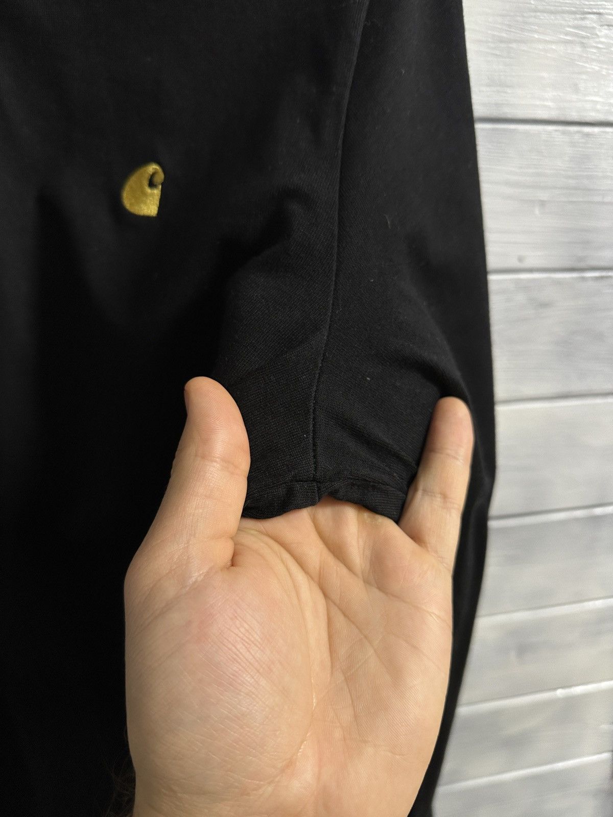 Carhartt Rare Chase Polo Long-Sleeve Carhartt Work In Progress WIP Size US S / EU 44-46 / 1 - 6 Thumbnail