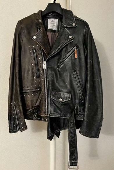Maison MIHARA YASUHIRO MIHARA YASUHIRO Leather Rider Jacket Size US S / EU 44-46 / 1 - 1 Thumbnail