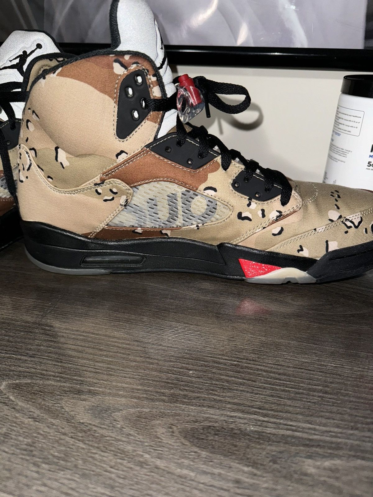Jordan Brand × Supreme Supreme jordan 5 Size US 14 / EU 47 - 3 Thumbnail