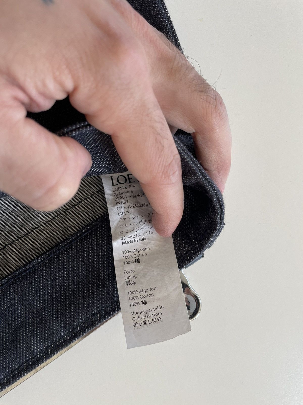 Loewe Loewe Fishermen Jeans Size 24" / US 00 / IT 34 - 3 Thumbnail