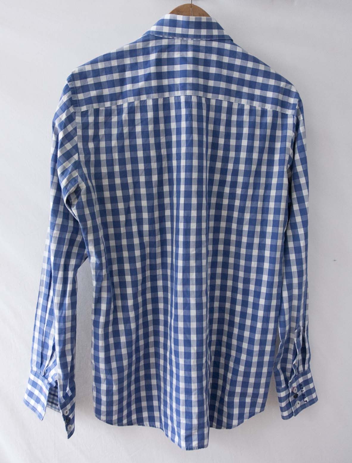 Moods of Norway Moods of Norway Shirt Size M Blue Plaid Size US M / EU 48-50 / 2 - 7 Thumbnail