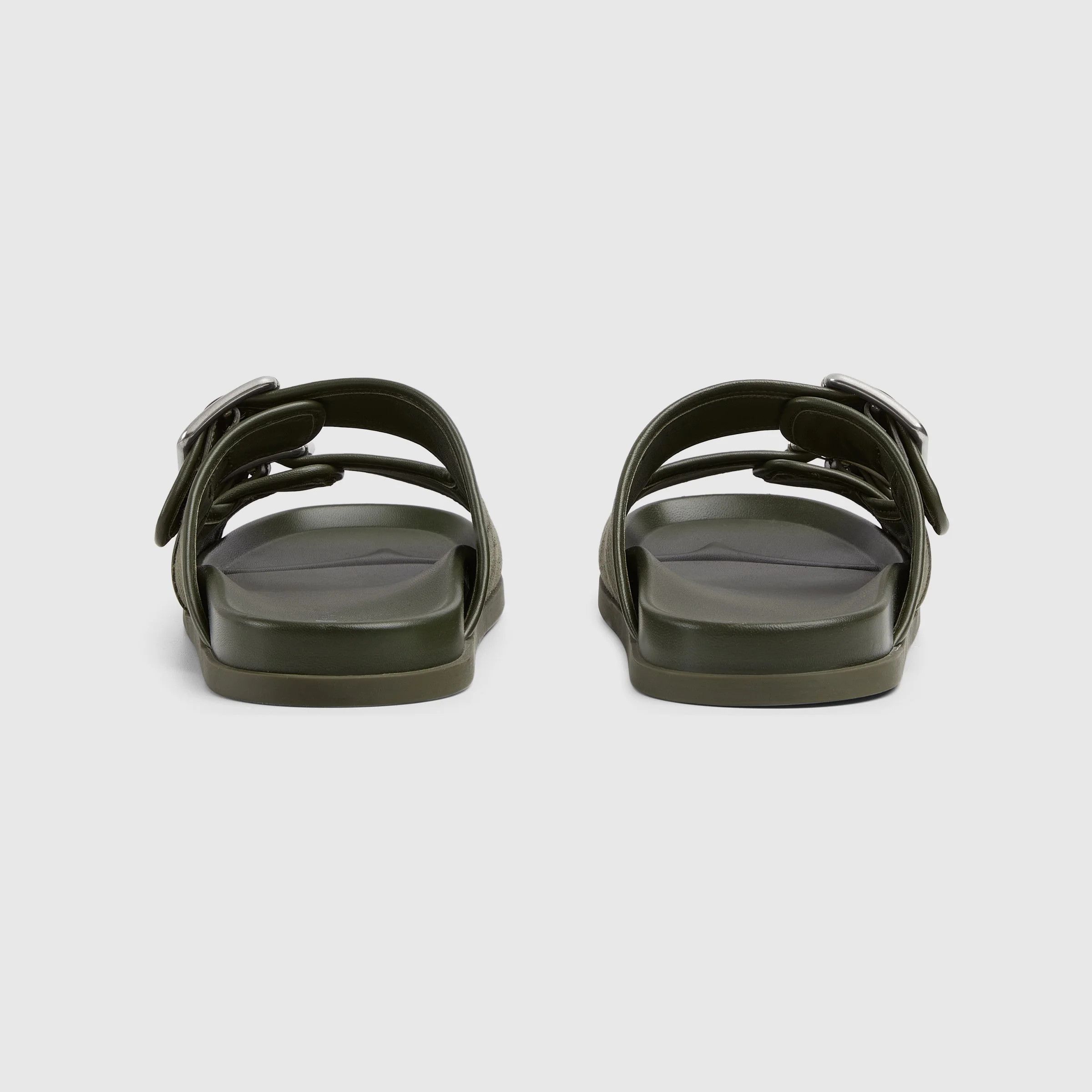 Gucci o1loc1c0326 831830 Men's Slide Sandals With Buckles Size US 8 / EU 41 - 5 Thumbnail