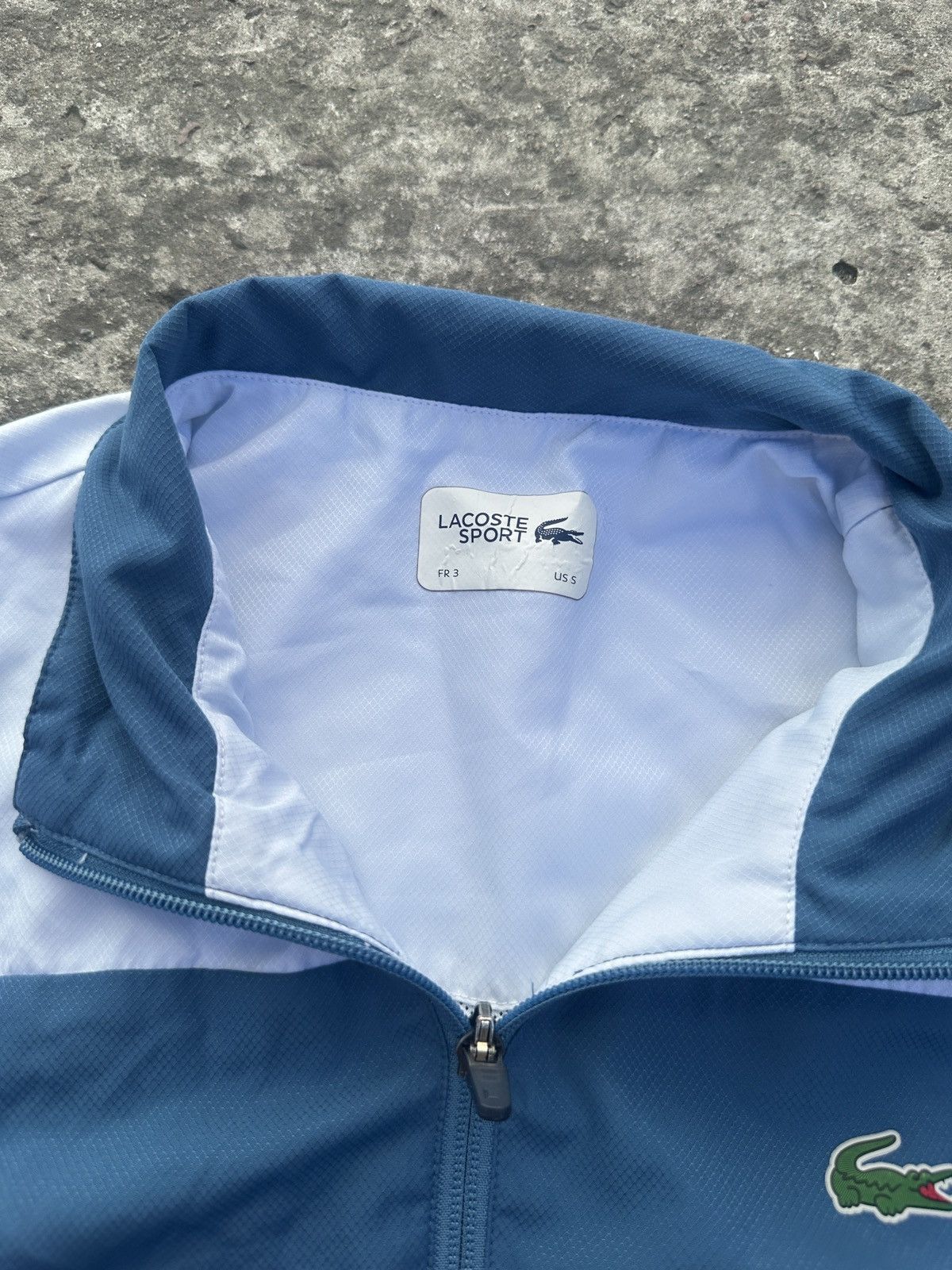 Lacoste Vintage Lacoste Sport Nylon Track Suits Streetwear Drill S Size US S / EU 44-46 / 1 - 5 Thumbnail