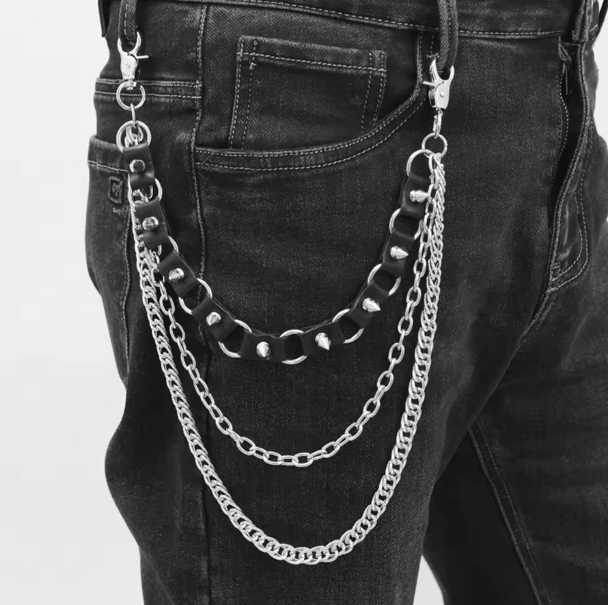 Japanese Brand × Jewelry Punk Style Multi-layer Pants Chain Size ONE SIZE - 1 Thumbnail