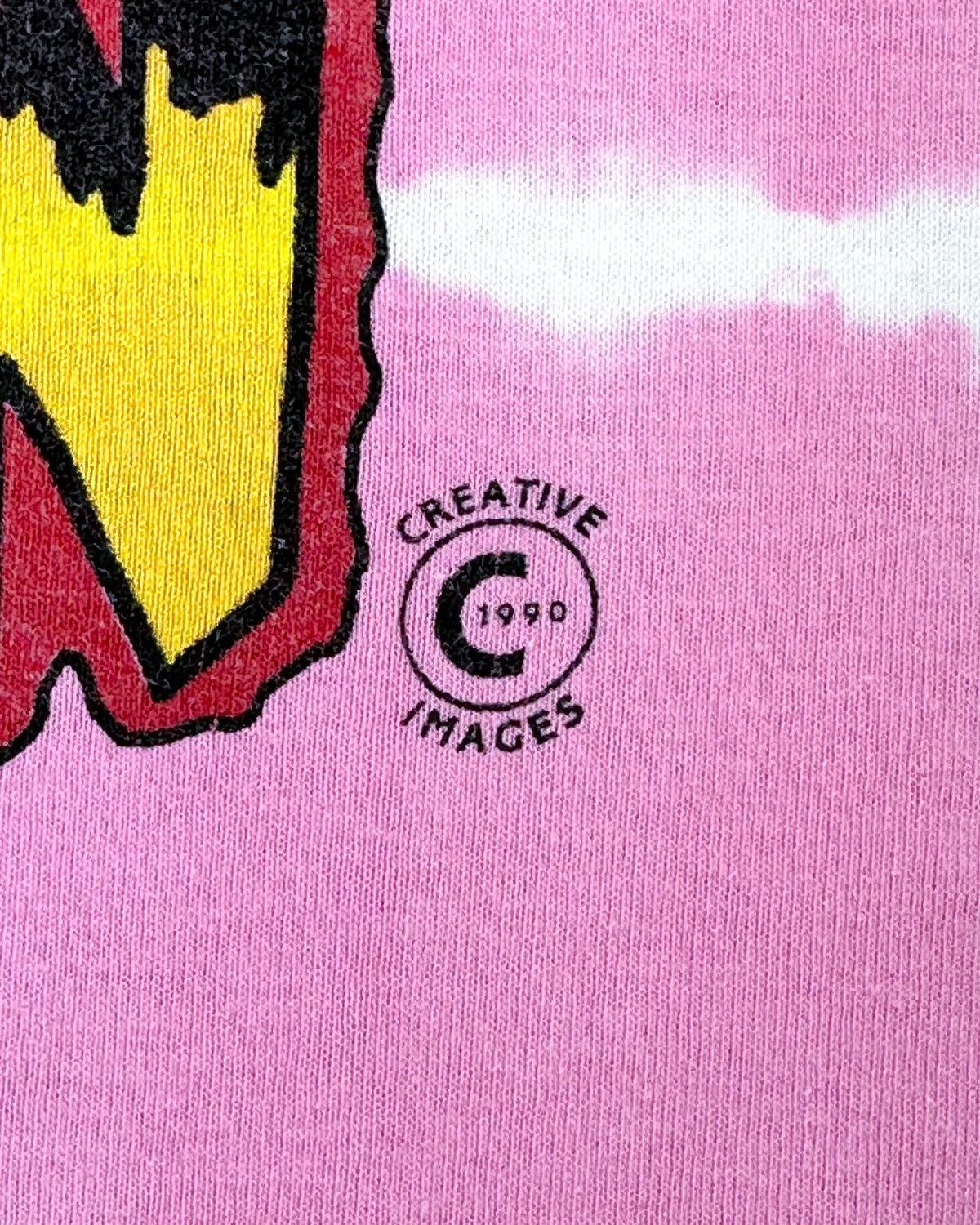 Vintage 90s Creative Images “Beware of Acid Rain” Tie Dye T-Shirt Size US M / EU 48-50 / 2 - 6 Thumbnail