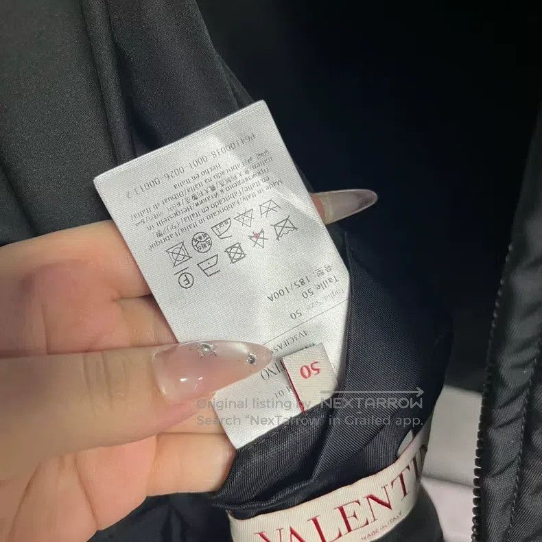 Valentino Valentino Black casual zippered sports jacket jacket Size US M / EU 48-50 / 2 - 3 Thumbnail