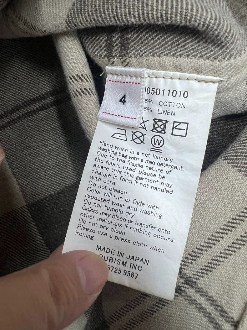 Visvim visvim ICT LUMBER L/S (N.D.) 21 mud dyed plaid shirts-2506 Size US XL / EU 56 / 4 - 6 Thumbnail