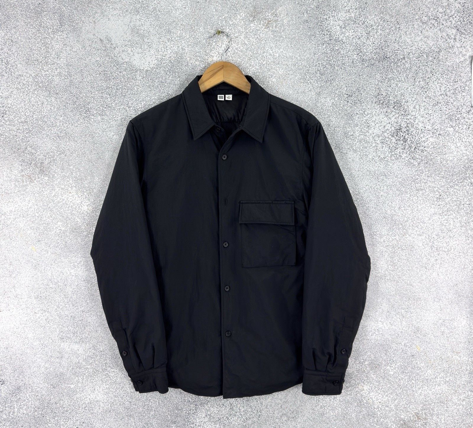Uniqlo Uniqlo Down Puffer Black Tech Wear Shirt Jacket Size US XS / EU 42 / 0 - 1 Thumbnail
