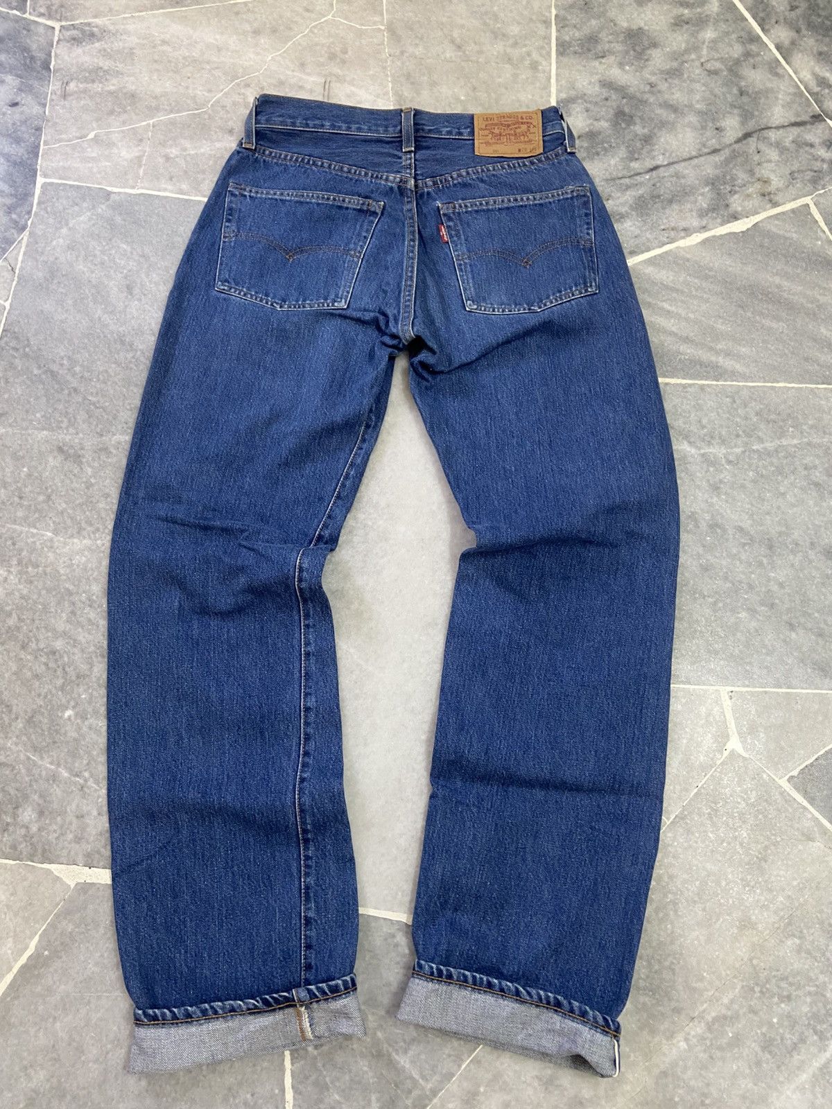 Levi's True Vintage 70s Levis 501 Big E Selvedge Jeans Size US 28 / EU 44 - 8 Thumbnail