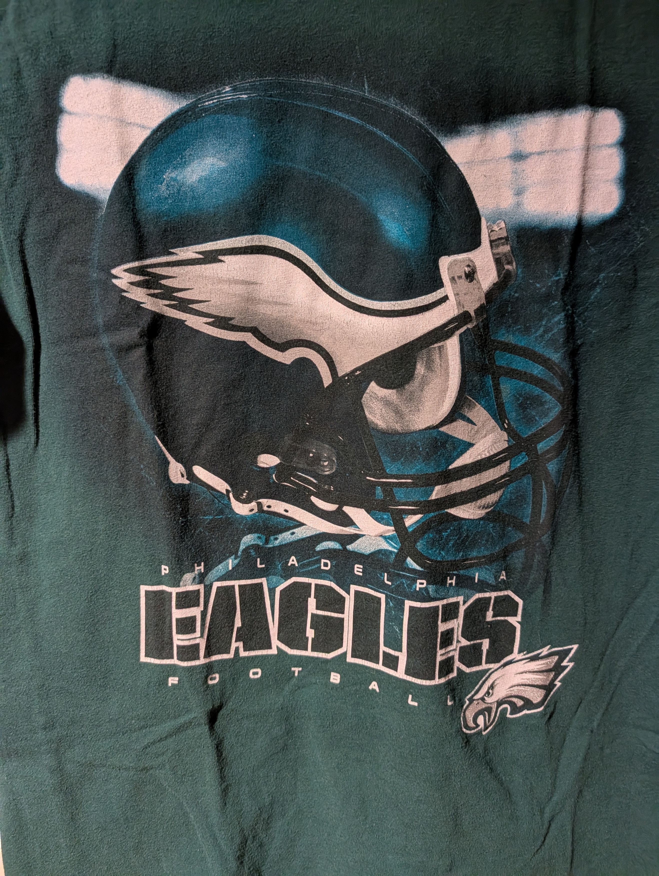 NFL Vintage Philadelphia Eagles Long Sleeve T Shirt KIDS 14/16 Size US L / EU 52-54 / 3 - 2 Thumbnail