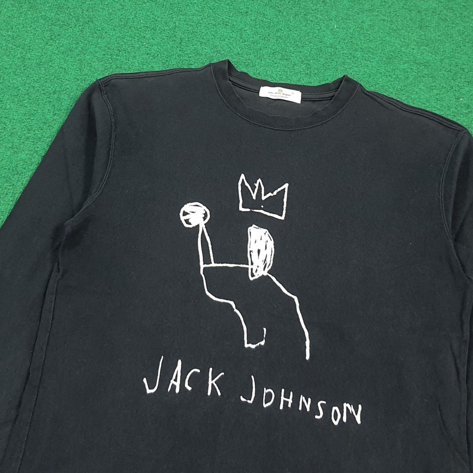 Jean-Michel Basquiat Vintage Jean Michel Basquiat Streetwear Long Sleeve C301N8 Size US S / EU 44-46 / 1 - 2 Thumbnail