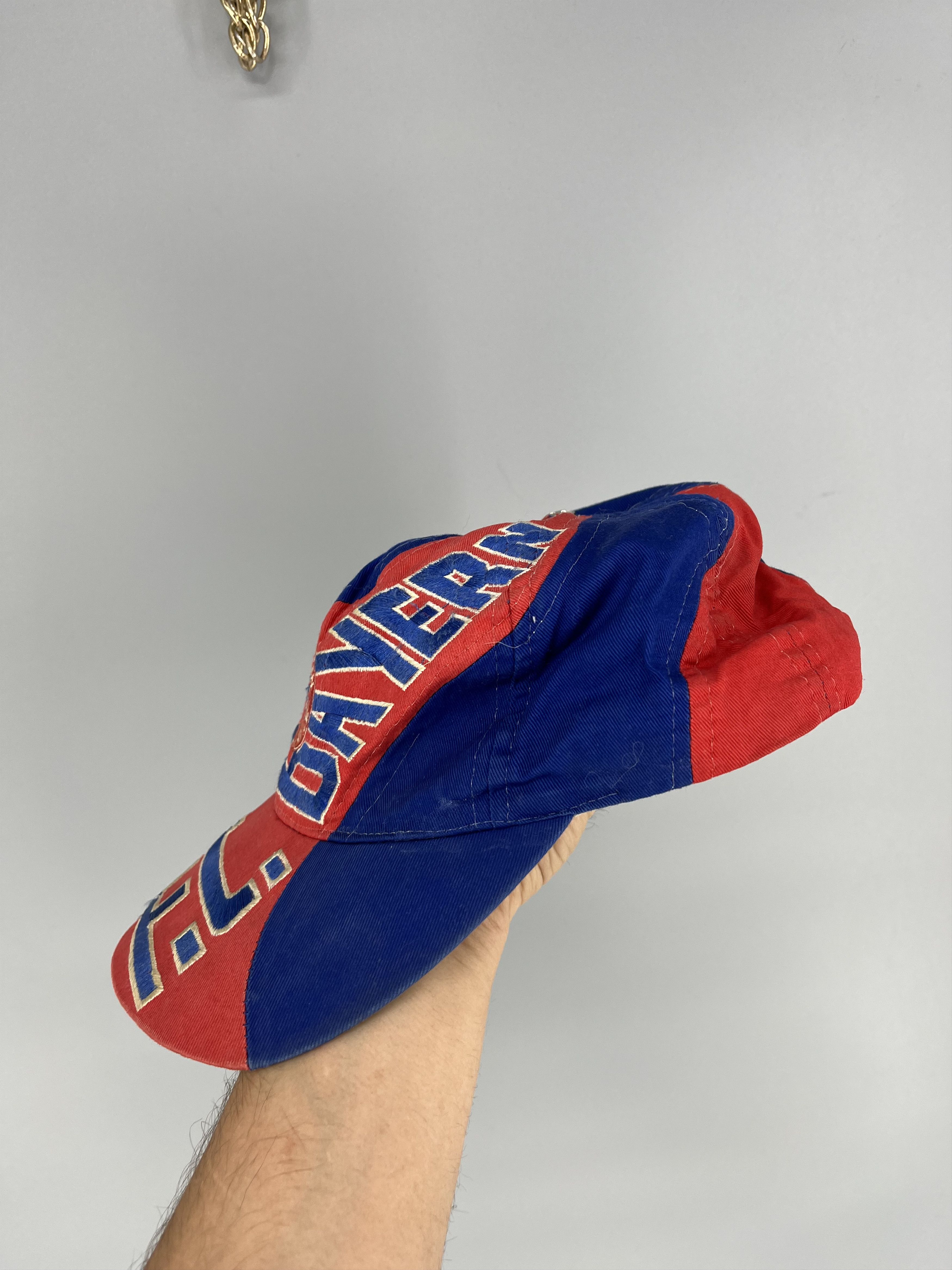 Vintage 80s 90s Vintage FC Bayern Munchen archival Soccer Cap Size ONE SIZE - 4 Thumbnail