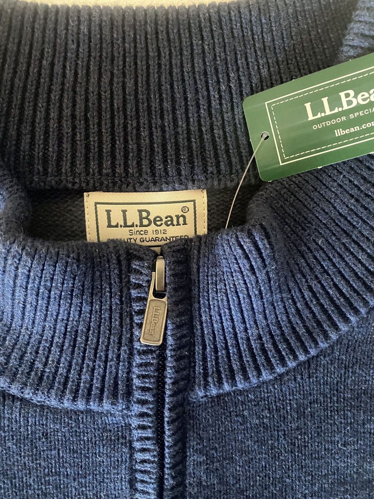 L.L. Bean L. L Bean Quarterzip Sweater w/ Front Pocket Size US XXL / EU 58 / 5 - 5 Thumbnail