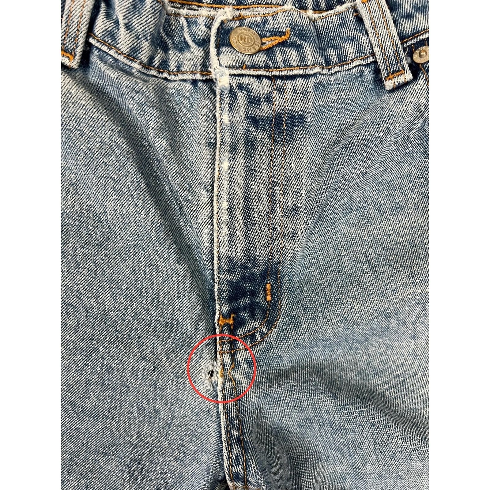 Polo Ralph Lauren Vintage Polo Jeans Ralph Lauren Shorts Women's 12 Blue Denim Size 30" / US 8 / IT 44 - 2 Thumbnail