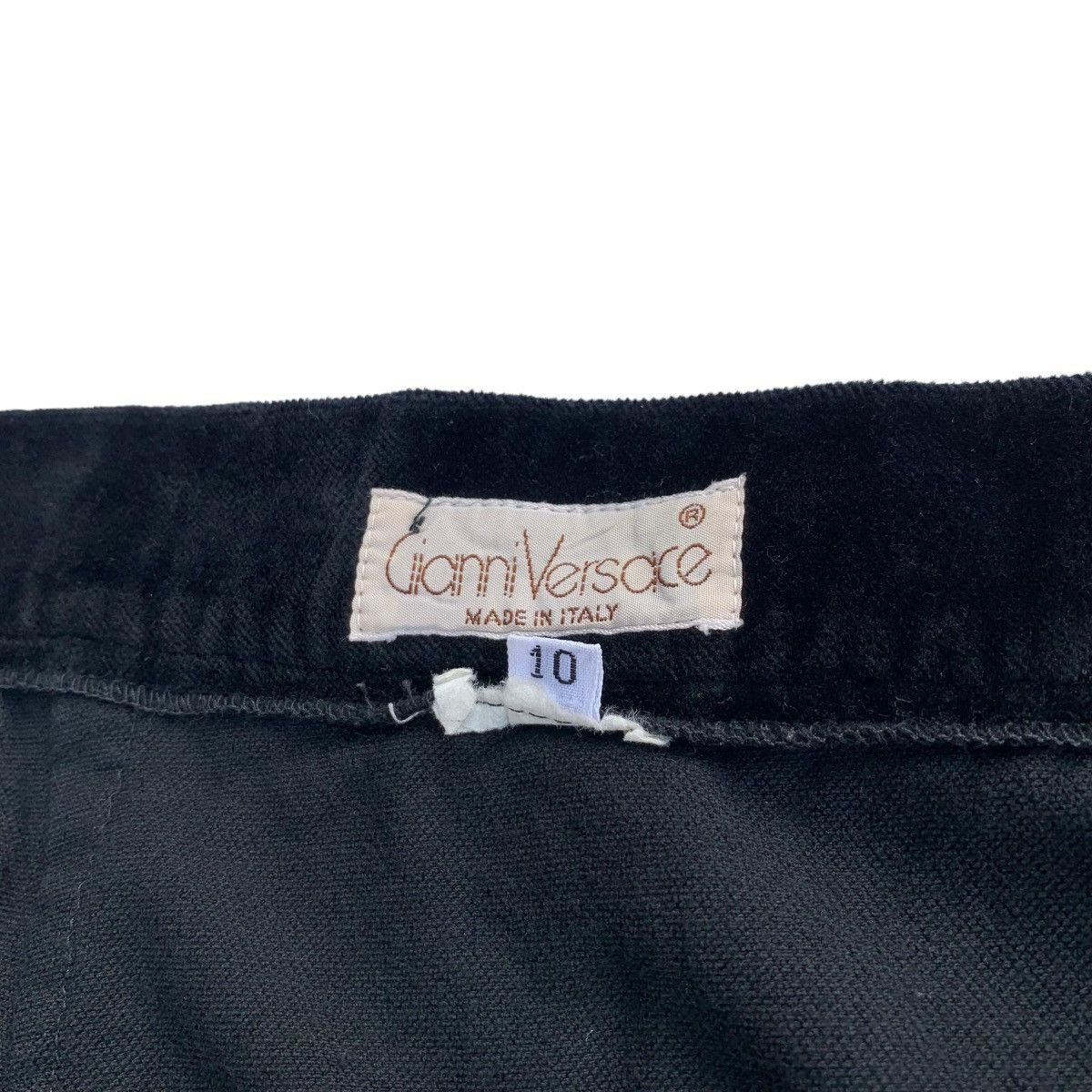 Versace Auth Vtg 80s GIANNI VERSACE Velvet Wrap Ribbon Belt Skirt Size 30" / US 8 / IT 44 - 7 Thumbnail