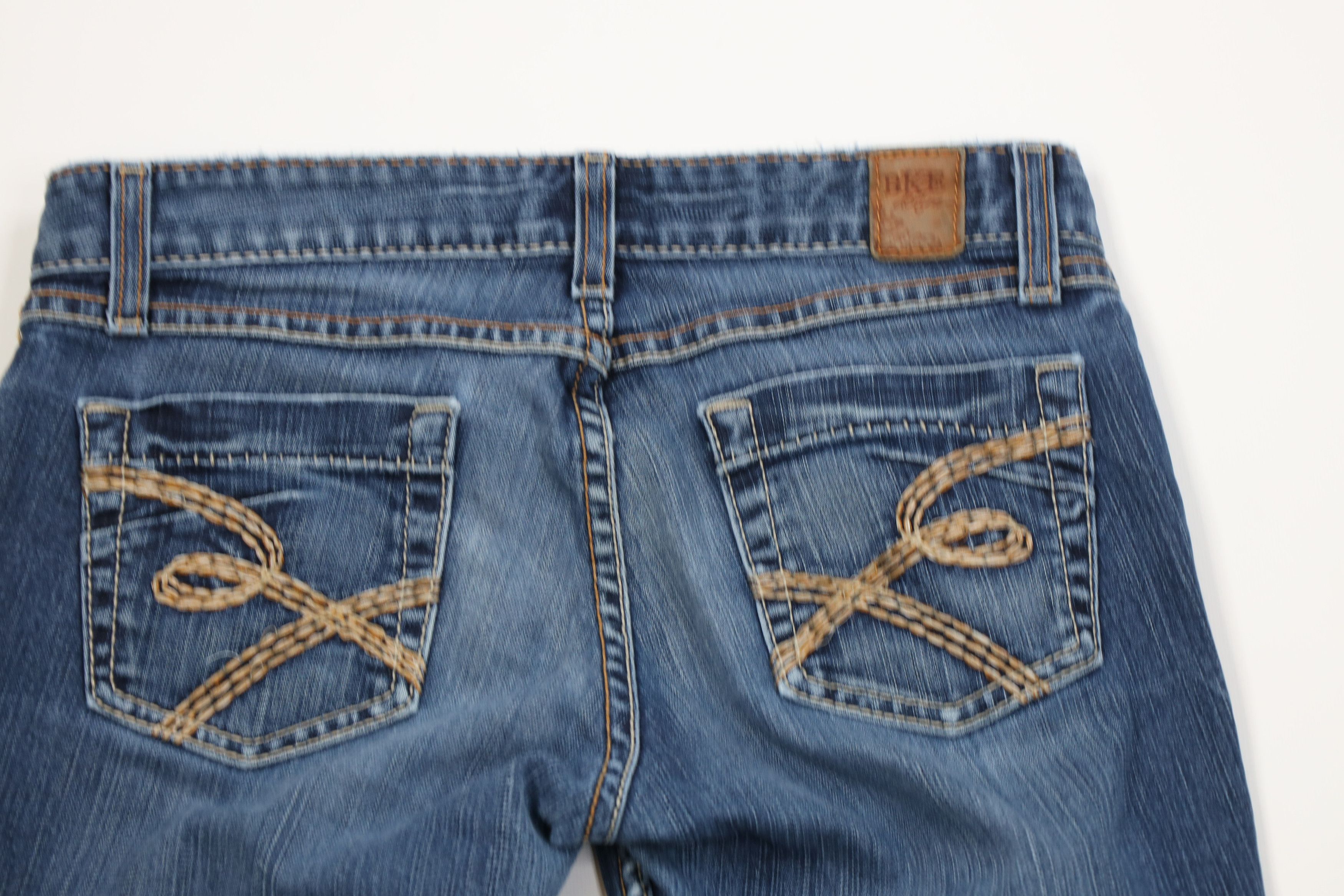Vintage Vintage Y2K Buckle BKE Babydoll Flared Wide Leg Jeans Size 28" / US 6 / IT 42 - 11 Thumbnail