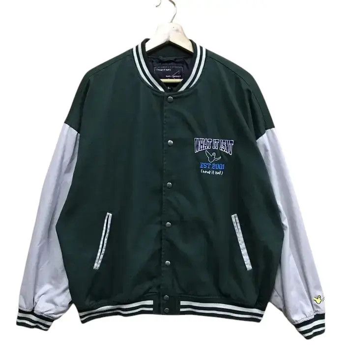 Vintage Vintage 2001 Mark Gonzales Skateboard Varsity Jackets Size US L / EU 52-54 / 3 - 1 Thumbnail
