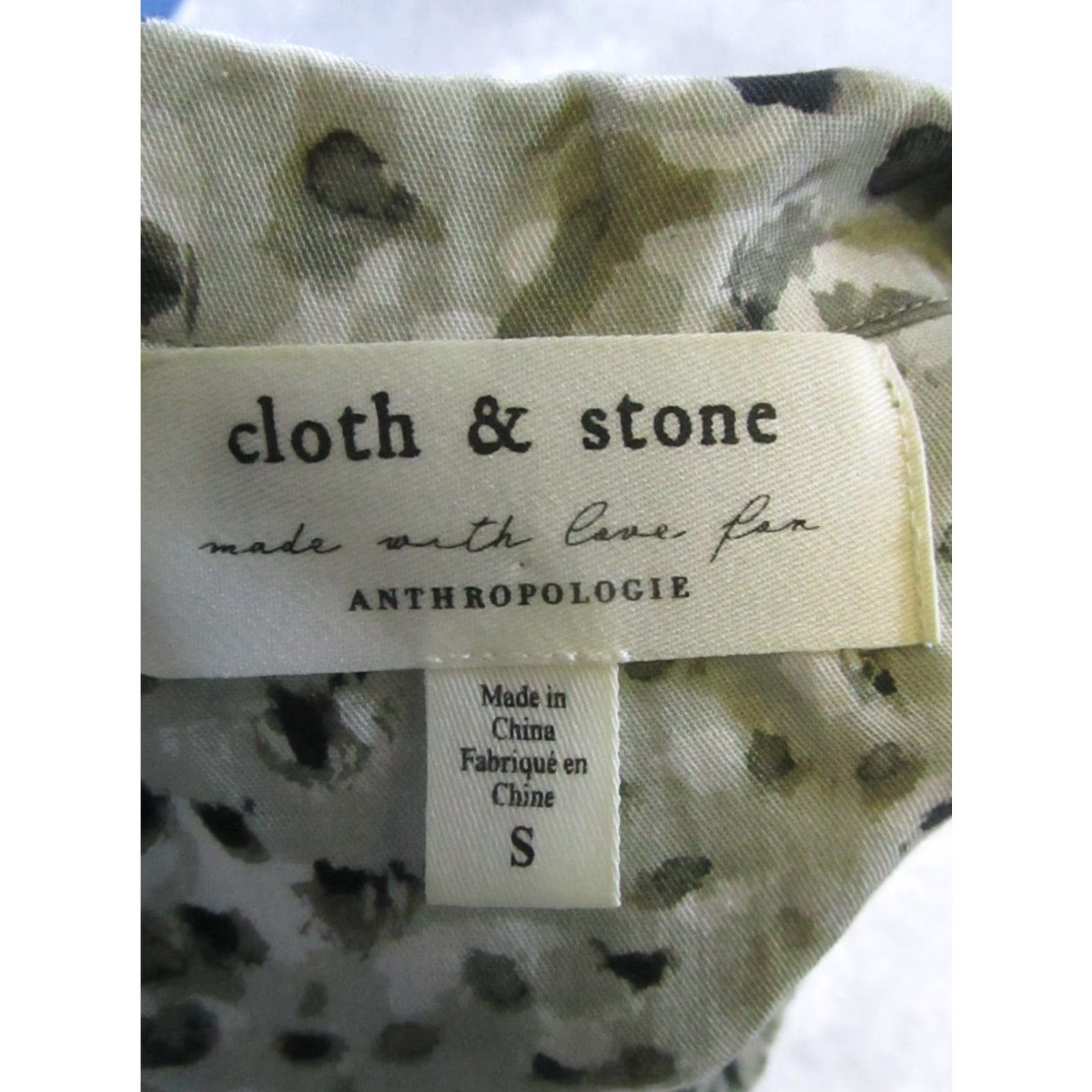 CLOT Cloth & Stone Shirt Dress Womens Small Gray Black Shirt Dress Womens Small Gray Black Size S / US 4 / IT 40 - 3 Thumbnail