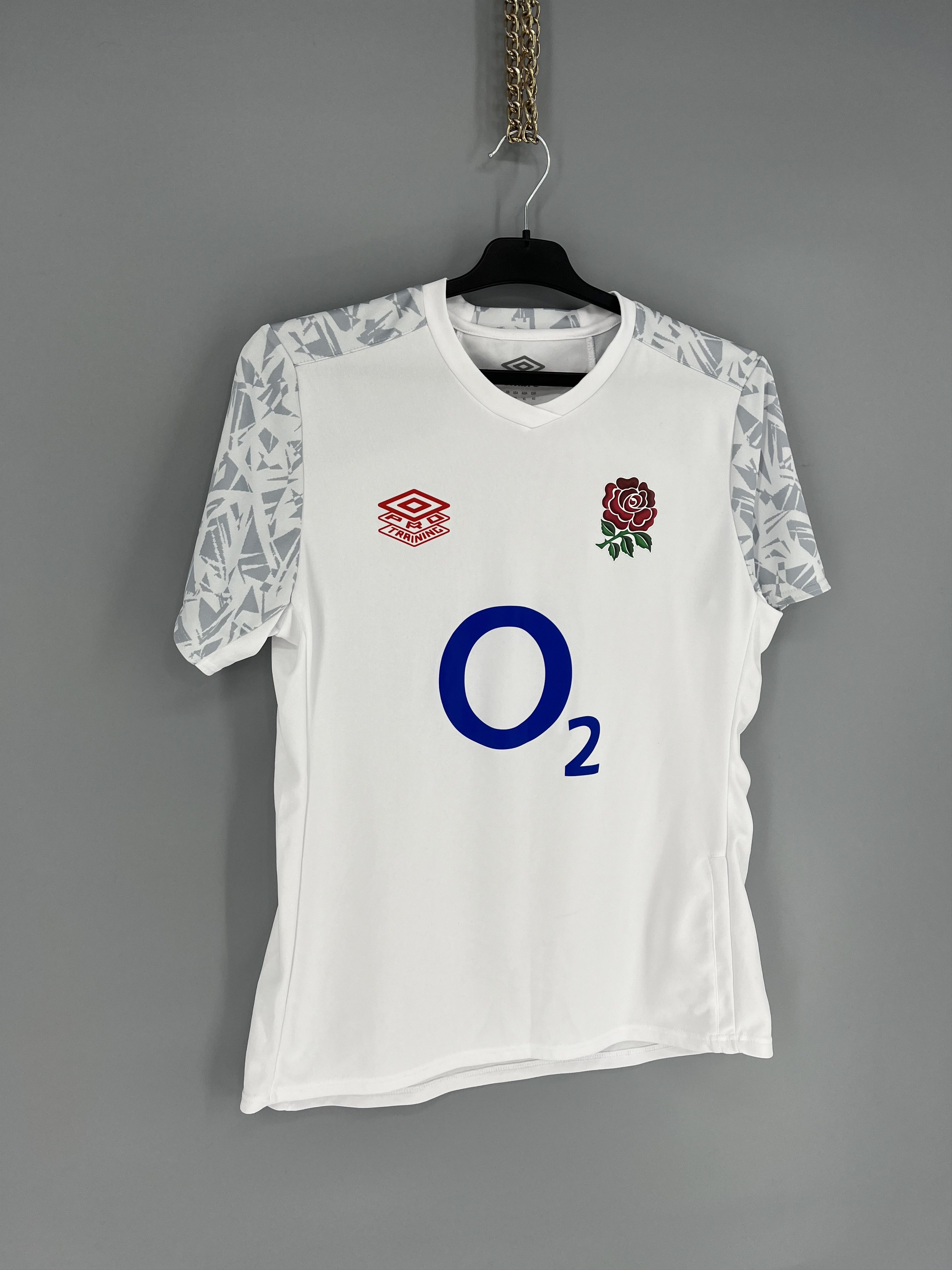 Umbro Blockore Umbro England Rugby Jersey World Cup Rare Size US S / EU 44-46 / 1 - 2 Thumbnail