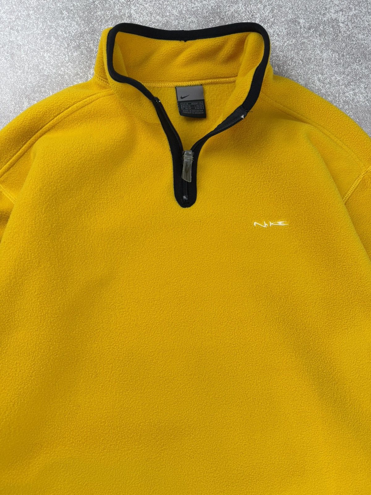 Nike Vintage Nike 1/4 Zip Fleece Sweater Men’s Size M Size US M / EU 48-50 / 2 - 4 Thumbnail