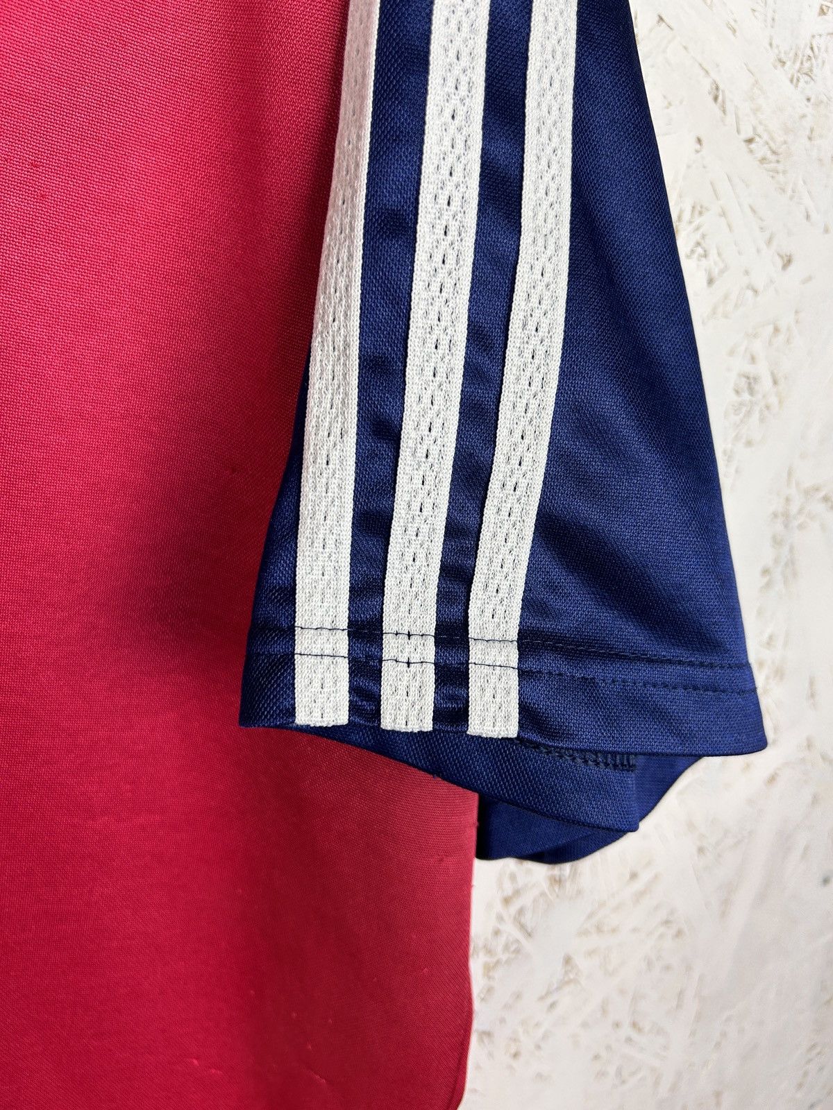Adidas 90s Vintage Adidas Soccer Football Template Big Logo Jersey Size US XXL / EU 58 / 5 - 3 Thumbnail