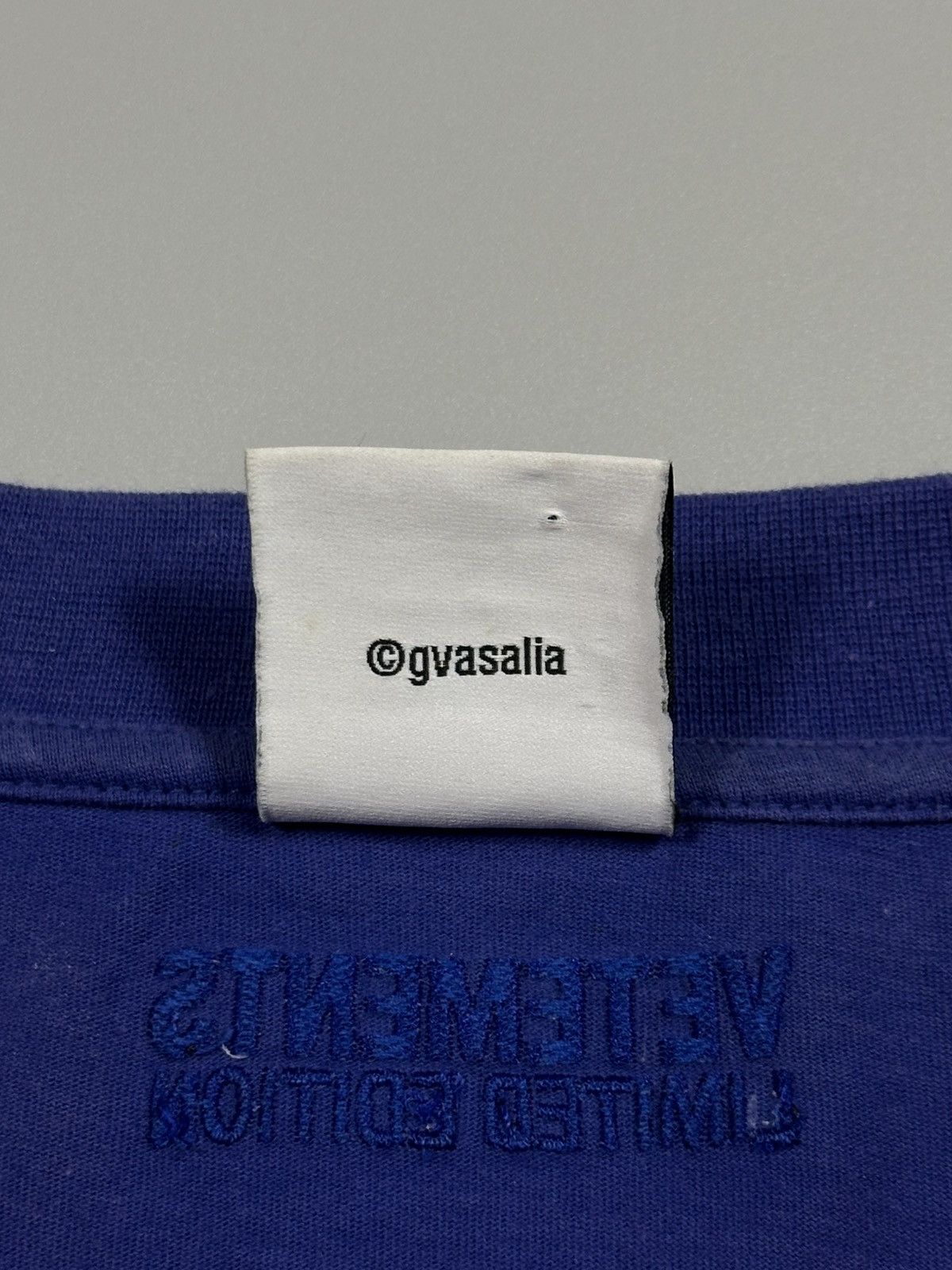 Vetements Vetements 'OnlyVetements' OnlyFans Logo T-Shirt Blue Size US S / EU 44-46 / 1 - 10 Thumbnail