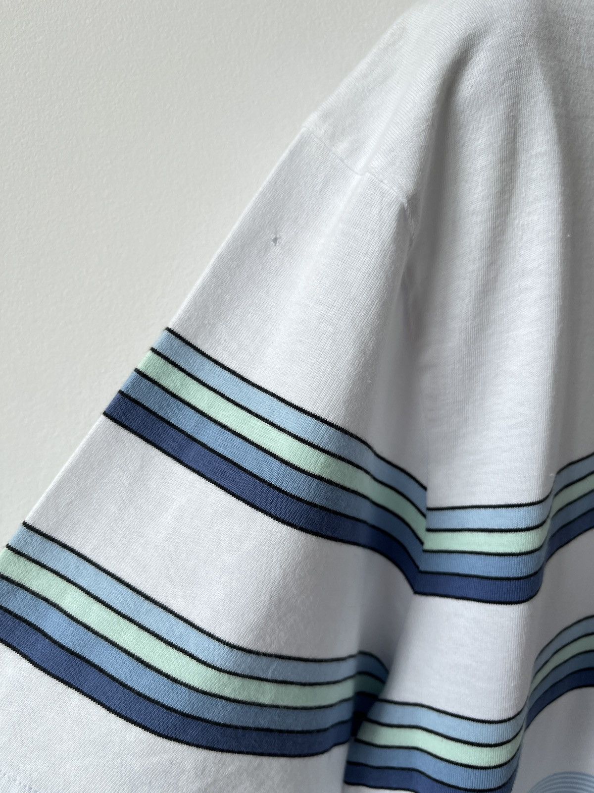 Yves Saint Laurent Vintage Yves Saint LAURENR Striped T-Shirt Archive 90s Size US L / EU 52-54 / 3 - 9 Thumbnail