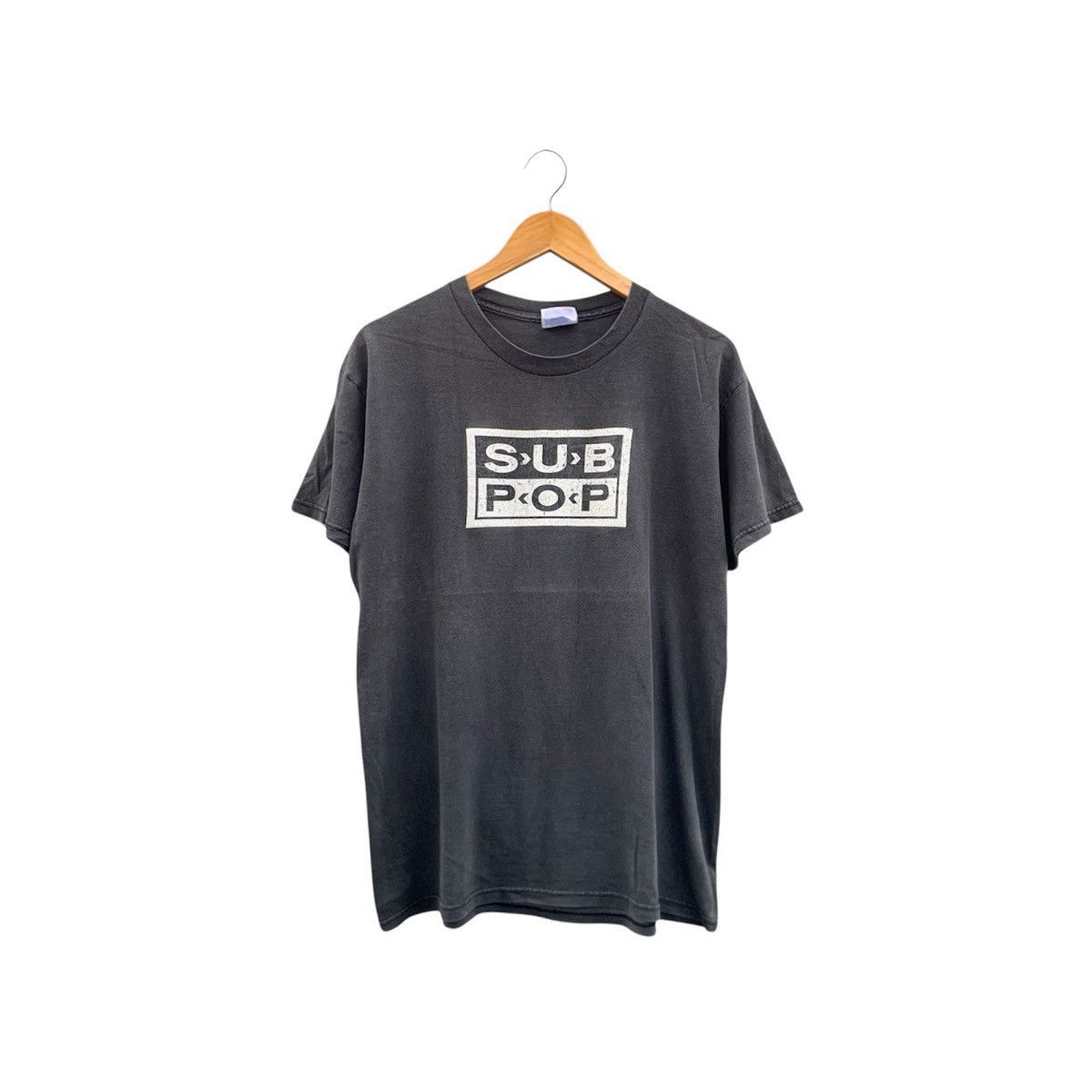 Vintage Vintage 90s Sub Pop Records Logo Tee L Nirvana Grunge Faded Size US M / EU 48-50 / 2 - 3 Thumbnail