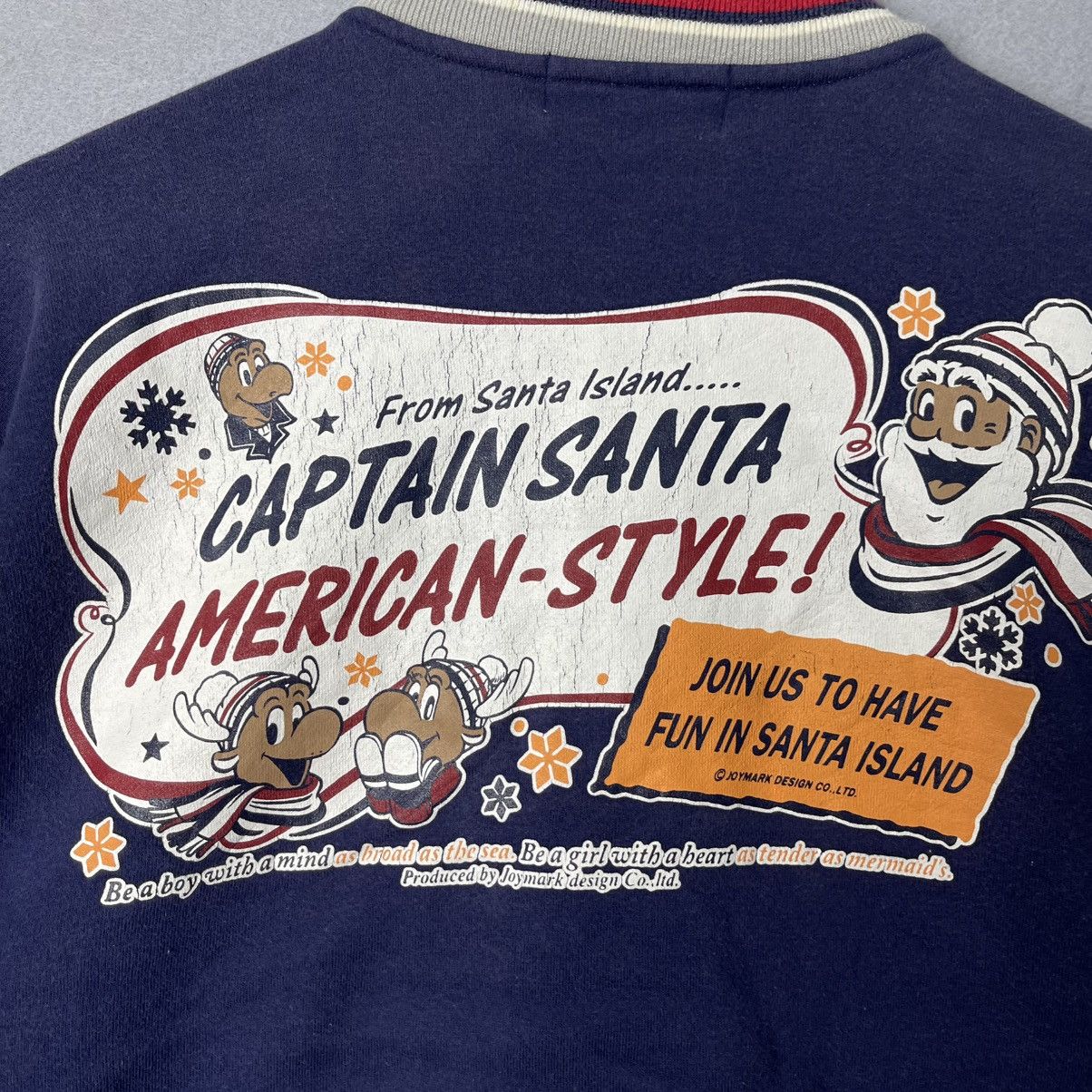 Vintage Vintage Captain Santa American Style Zip Jacket Size US M / EU 48-50 / 2 - 7 Thumbnail