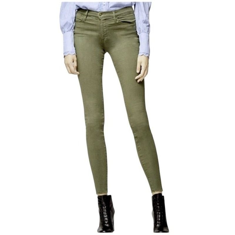 Frame Frame Green Jean Pants | Size 25 Size 26" / US 2 / IT 38 - 6 Thumbnail