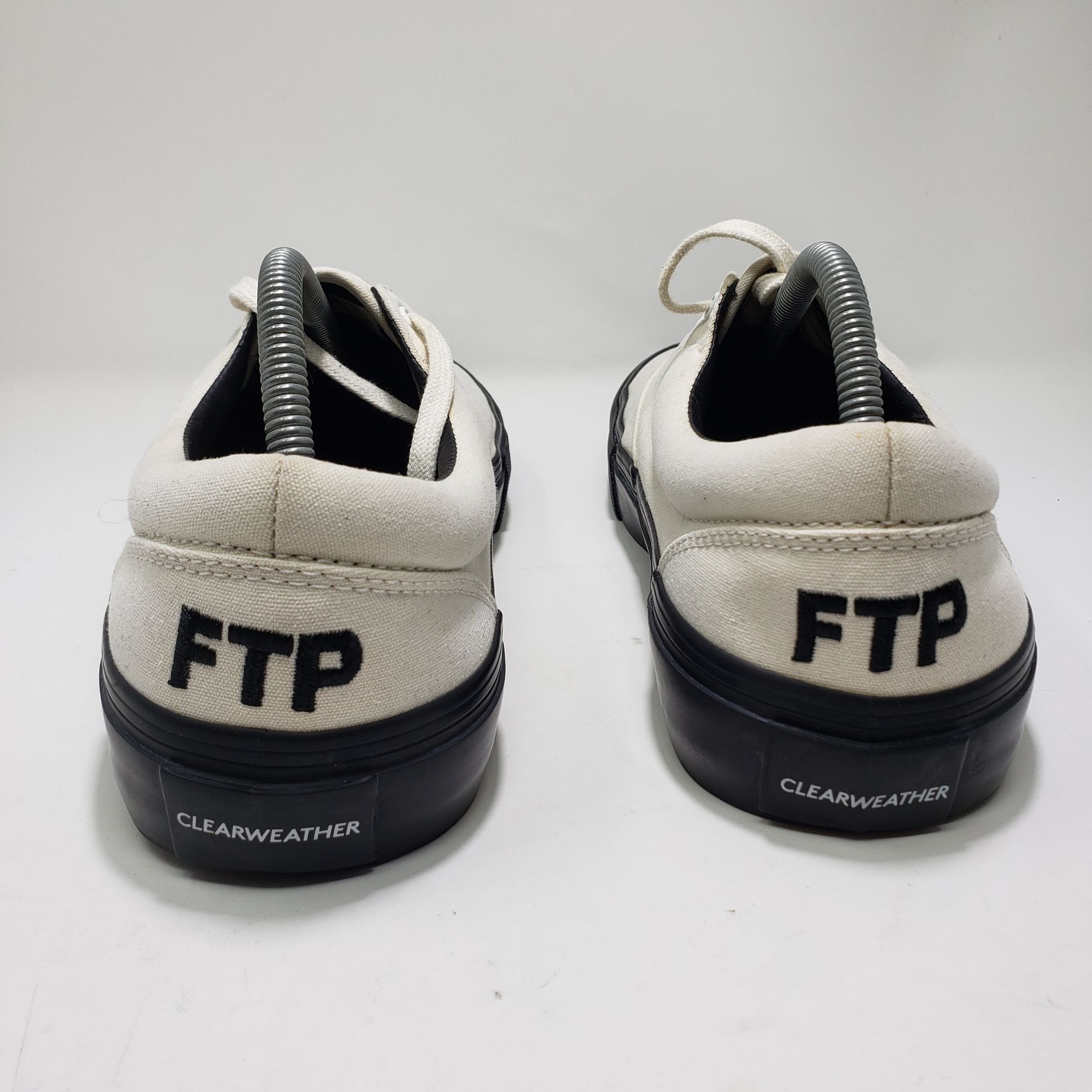 Other RARE FTP x Clearweather DONNY Skate Shoes White Black Low To Size US 10 / EU 43 - 7 Thumbnail