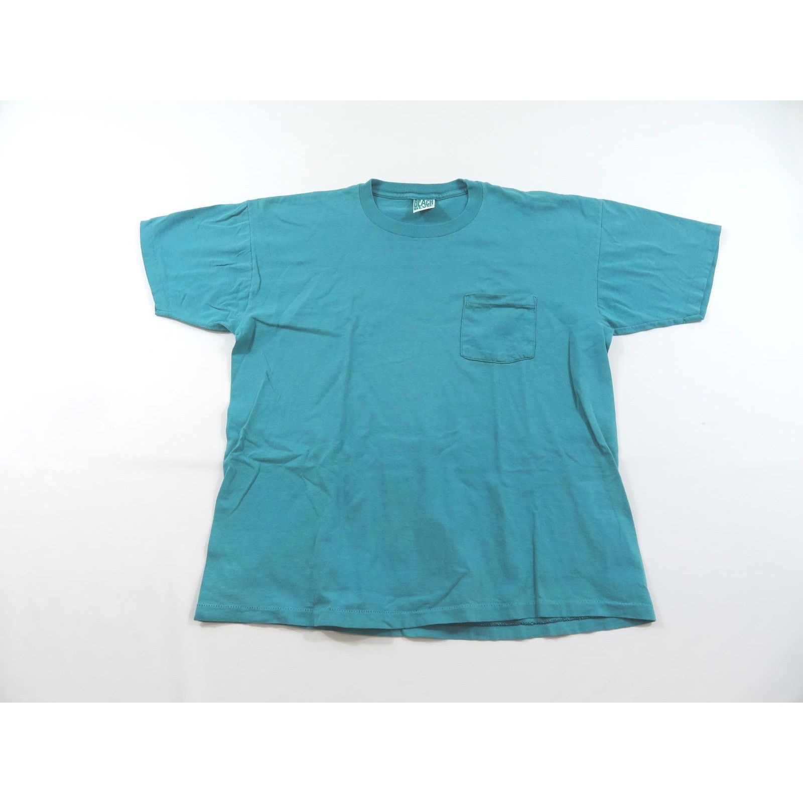 Other Beach BLVD Selvedge Pocket T-shirt, Green Sz L 1990s Size US L / EU 52-54 / 3 - 1 Thumbnail