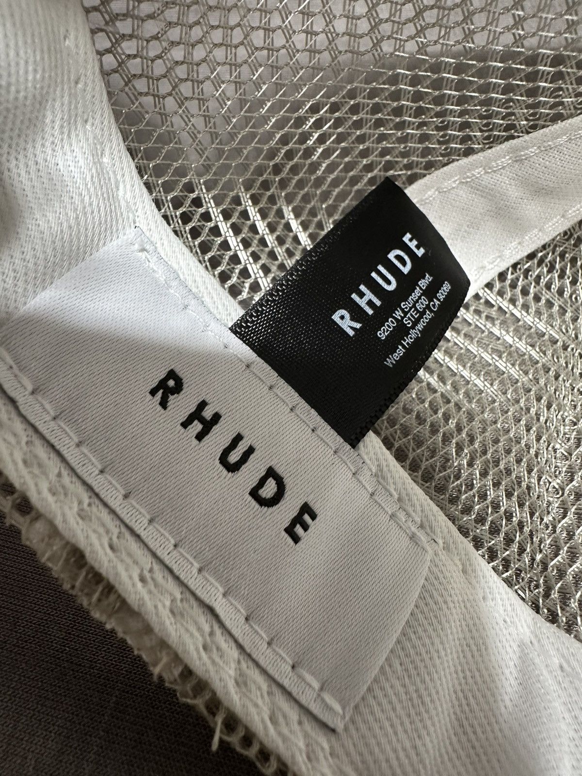 Rhude Rhude Triple R Trucker Hat SnapBack Size ONE SIZE - 7 Thumbnail