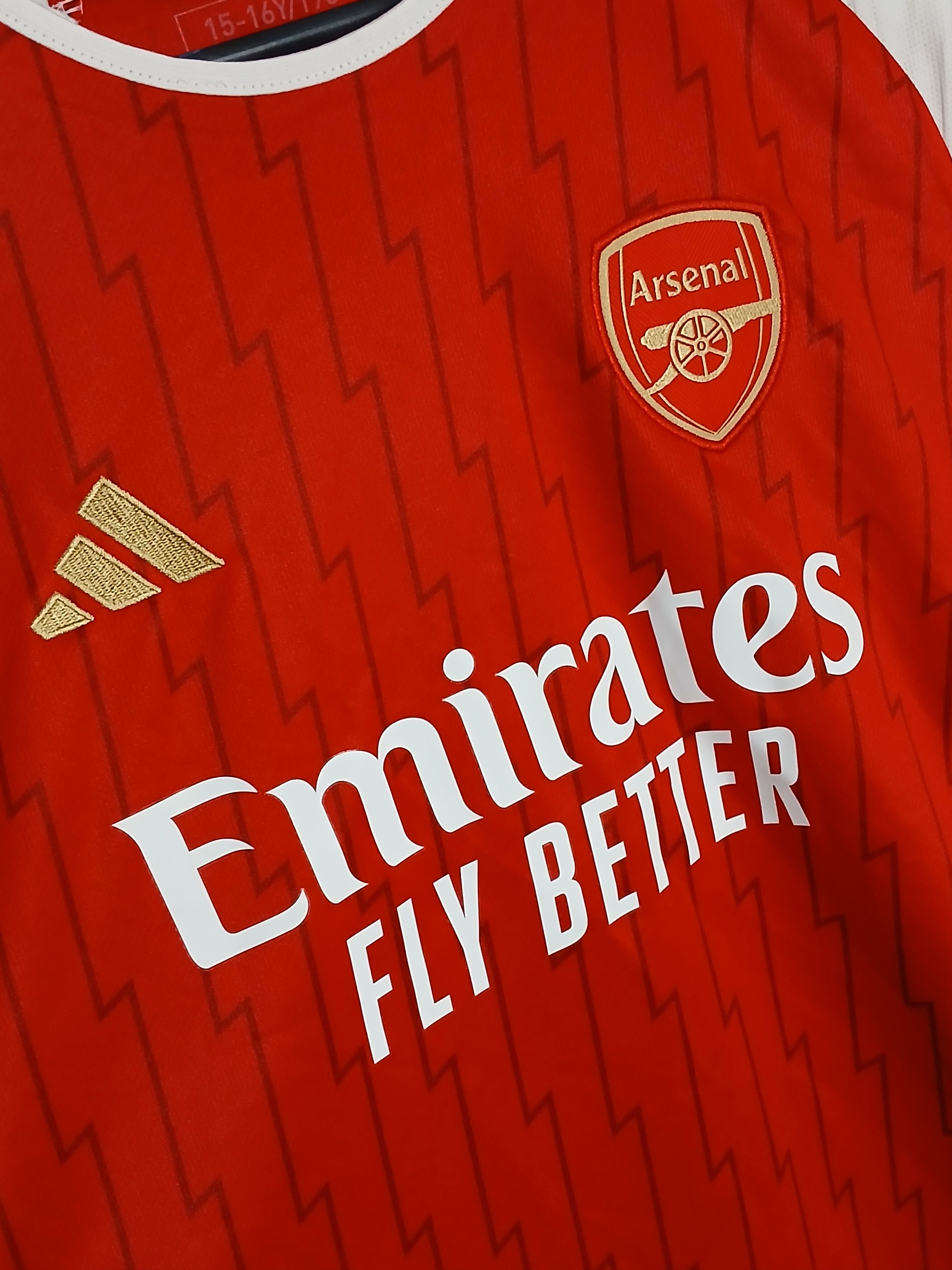 Adidas KIDS Arsenal 23/24 Home Football Jersey T-Shirt Size US S / EU 44-46 / 1 - 3 Thumbnail