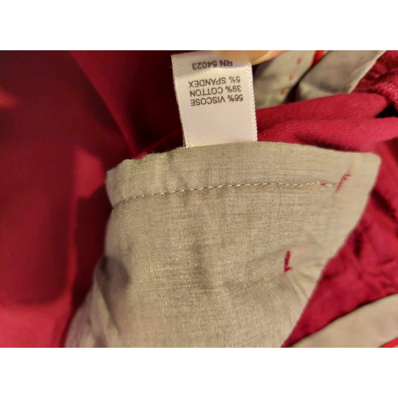 Banana Republic Womens Banana Republic Dress Pants 12 Purple Slack Chino Khaki Trouser Pants Dress Womens 12 Purple Banara Republic? Size 34" / US 12 / IT 48 - 5 Thumbnail