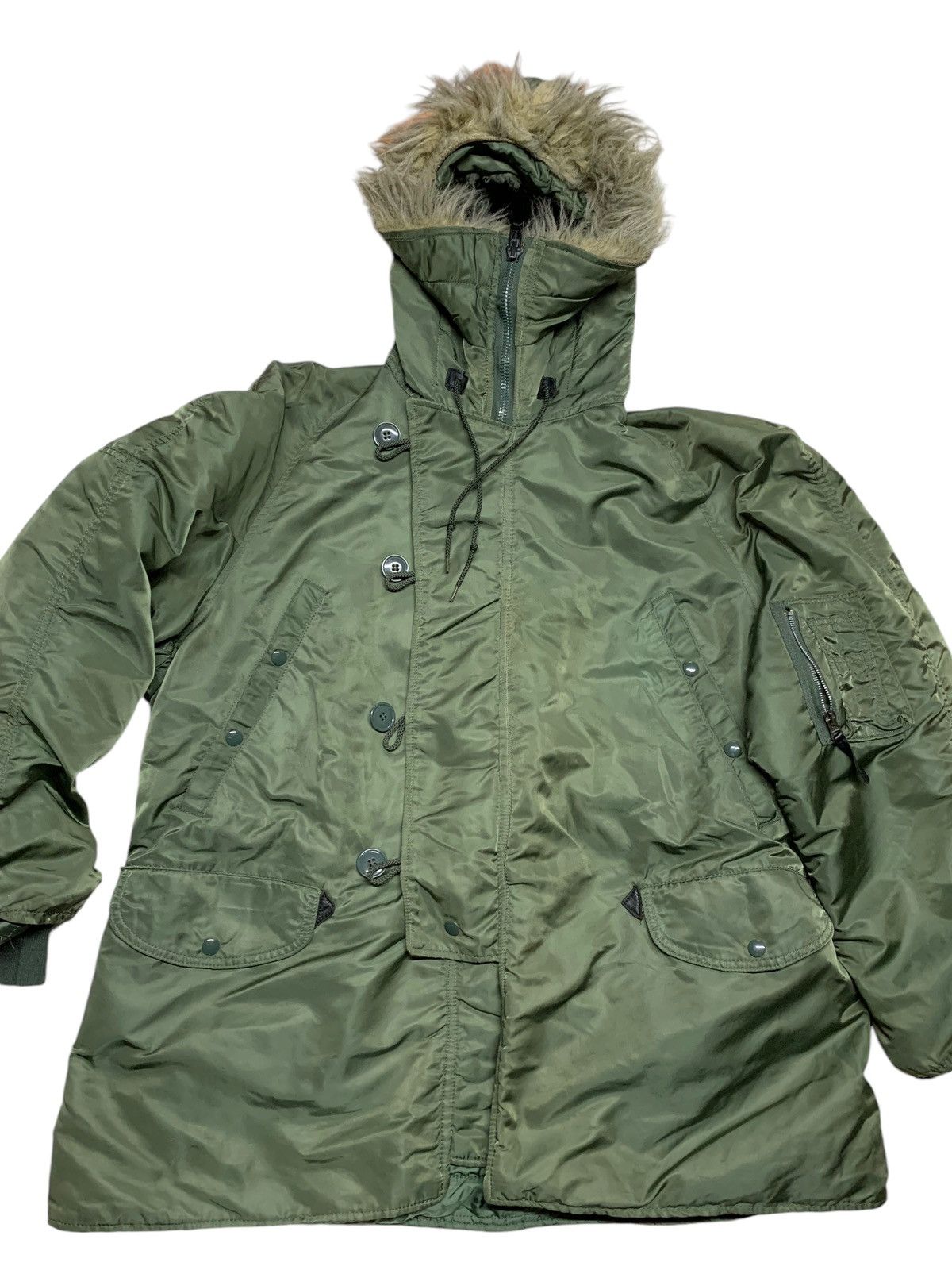Alpha Industries ALPHA INDUSTRIES KNOX ARMORY SAGA GREEN PARKA JACKET Size US XXL / EU 58 / 5 - 3 Thumbnail