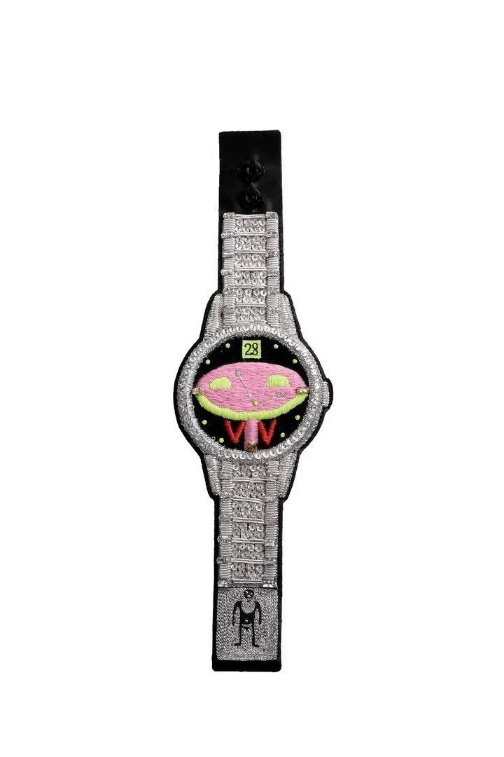 Walter Van Beirendonck walter van beirendonck SS24 Indian handmade beaded watch Size ONE SIZE - 1 Thumbnail